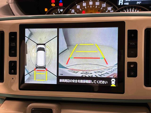 ムーヴキャンバスGホワイトアクセントリミテッド SAIII ナビ ドラレコLEDヘッドランプ・フォグランプ 置き楽ボックス オートライト プッシュボタンスタート セキュリティアラーム パノラマモニター対応カメラ 両側パワースライドドア(広島県)の中古車