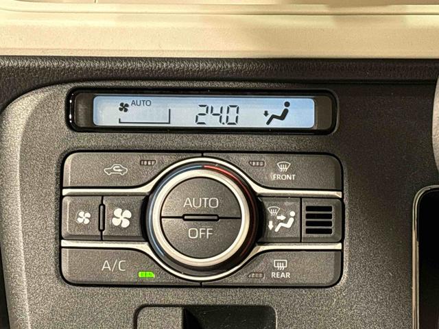 ムーヴキャンバスストライプスＧＬＥＤオートライト・フォグランプ　電動パーキングブレーキ　プッシュボタンスタート　セキュリティアラーム　バックカメラ　両側パワースライドドアウエルカムオープン機能　オート電動格納式ドアミラー（広島県）の中古車