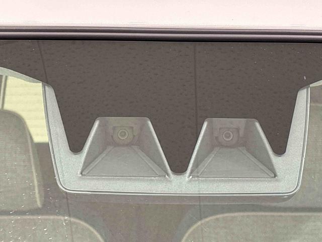 ムーヴキャンバスストライプスＧＬＥＤオートライト・フォグランプ　電動パーキングブレーキ　プッシュボタンスタート　セキュリティアラーム　バックカメラ　両側パワースライドドアウエルカムオープン機能　オート電動格納式ドアミラー（広島県）の中古車