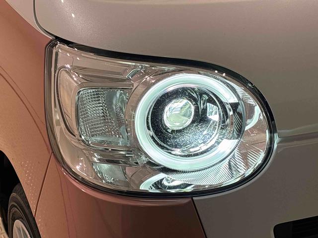 ムーヴキャンバスストライプスＧＬＥＤオートライト・フォグランプ　電動パーキングブレーキ　プッシュボタンスタート　セキュリティアラーム　バックカメラ　両側パワースライドドアウエルカムオープン機能　オート電動格納式ドアミラー（広島県）の中古車