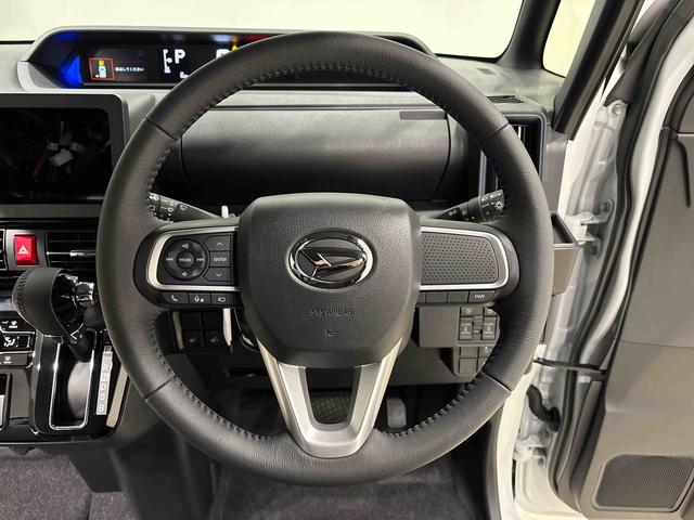 タントカスタムRS パノラマ対応カメラ付きLEDオートライト パワースライドドアウェルカムオープン機能 オート電動格納式ドアミラー 助手席ロングスライド 助手席イージークローザー アルミホイール キーフリーシステム(広島県)の中古車