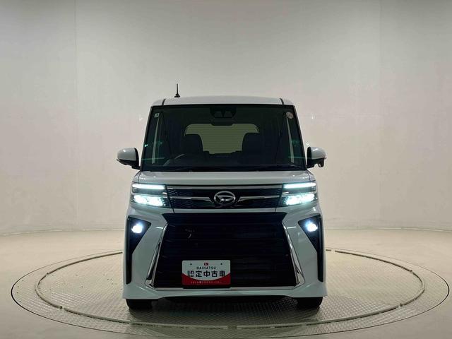 タントカスタムRS パノラマ対応カメラ付きLEDオートライト パワースライドドアウェルカムオープン機能 オート電動格納式ドアミラー 助手席ロングスライド 助手席イージークローザー アルミホイール キーフリーシステム(広島県)の中古車