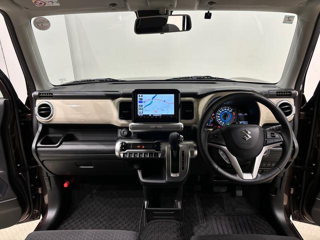 クロスビーハイブリッドＭＺ　ナビ・全方位カメラ・ＥＴＣスズキセーフティ・運転性シートヒーター・オートエアコン・オートライト・パワーウィンドウ・多収納・サイドエアバック・セキュリティアラーム・シートテーブル・キーフリー・ターンランプ付きドアミラー・フォグ（広島県）の中古車