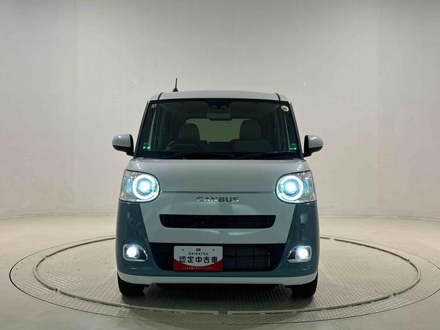 ムーヴキャンバスストライプスGLEDオートライト・フォグランプ 電動パーキングブレーキ プッシュボタンスタート セキュリティアラーム バックカメラ 両側パワースライドドアウエルカムオープン機能 オート電動格納式ドアミラー(広島県)の中古車