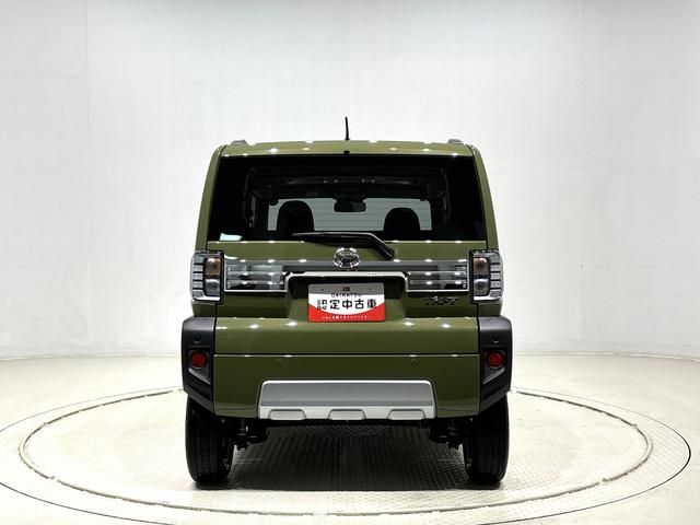 タフトＧターボ　クロムベンチャースカイフィールトップ　クロムパック　メッキパック　シルバーアンダーガーニッシュ　インテリアアクセント　ＬＥＤオートハイビーム＆フォグランプ　電動パーキングブレーキ　バックカメラ　アルミホイール（広島県）の中古車