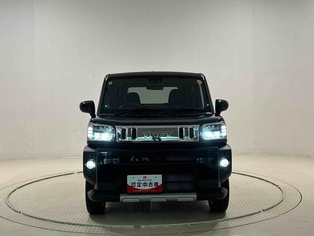 タフトＧターボ　クロムベンチャースカイフィールトップ　クロムパック　メッキパック　シルバーアンダーガーニッシュ　インテリアアクセント　ＬＥＤオートハイビーム＆フォグランプ　電動パーキングブレーキ　バックカメラ　アルミホイール（広島県）の中古車