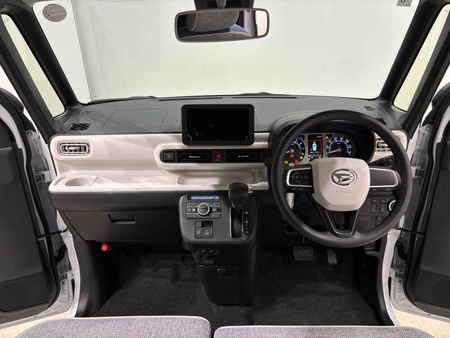 ムーヴキャンバスストライプスG バックモニター対応カメラ シートヒーターLEDオートライト・フォグランプ 電動パーキングブレーキ プッシュボタンスタート セキュリティアラーム バックカメラ 両側パワースライドドアウエルカムオープン機能 オート電動格納式ドアミラー(広島県)の中古車