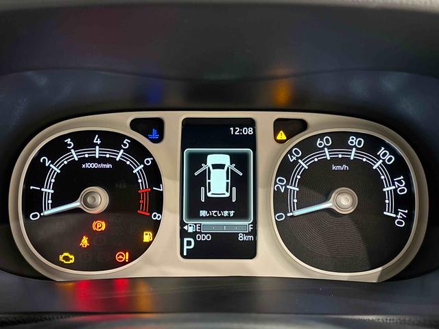 ムーヴキャンバスストライプスG バックモニター対応カメラ シートヒーターLEDオートライト・フォグランプ 電動パーキングブレーキ プッシュボタンスタート セキュリティアラーム バックカメラ 両側パワースライドドアウエルカムオープン機能 オート電動格納式ドアミラー(広島県)の中古車