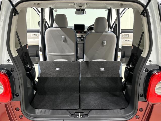 ムーヴキャンバスストライプスG バックモニター対応カメラ シートヒーターLEDオートライト・フォグランプ 電動パーキングブレーキ プッシュボタンスタート セキュリティアラーム バックカメラ 両側パワースライドドアウエルカムオープン機能 オート電動格納式ドアミラー(広島県)の中古車