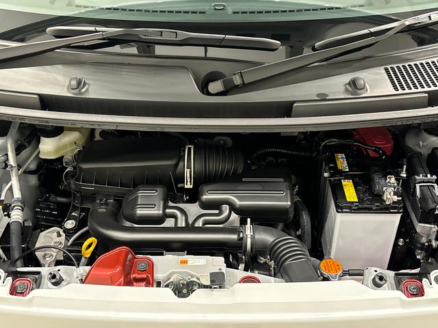 ムーヴキャンバスストライプスG バックモニター対応カメラ シートヒーターLEDオートライト・フォグランプ 電動パーキングブレーキ プッシュボタンスタート セキュリティアラーム バックカメラ 両側パワースライドドアウエルカムオープン機能 オート電動格納式ドアミラー(広島県)の中古車