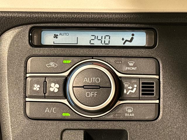 ムーヴキャンバスストライプスＧ　バックモニター対応　電動パーキングブレーキＬＥＤオートライト・フォグランプ　電動パーキングブレーキ　プッシュボタンスタート　セキュリティアラーム　バックカメラ　両側パワースライドドアウエルカムオープン機能　オート電動格納式ドアミラー（広島県）の中古車