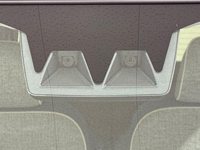 ムーヴキャンバスストライプスＧ　バックモニター対応　電動パーキングブレーキＬＥＤオートライト・フォグランプ　電動パーキングブレーキ　プッシュボタンスタート　セキュリティアラーム　バックカメラ　両側パワースライドドアウエルカムオープン機能　オート電動格納式ドアミラー（広島県）の中古車