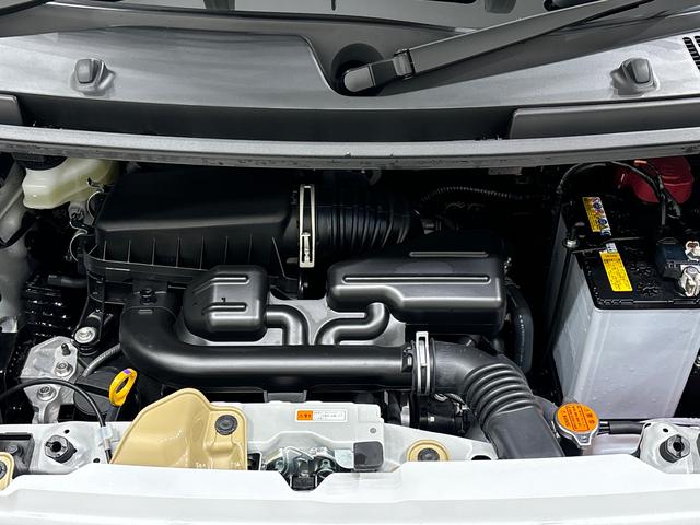 ムーヴキャンバスストライプスＧ　バックモニター対応　電動パーキングブレーキＬＥＤオートライト・フォグランプ　電動パーキングブレーキ　プッシュボタンスタート　セキュリティアラーム　バックカメラ　両側パワースライドドアウエルカムオープン機能　オート電動格納式ドアミラー（広島県）の中古車