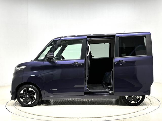 ルークスハイウェイスター　Ｘ　カーナビ　全方位モニター対応カメラドライブレコーダー　後席左側（助手席側）パワースライドドア　ターンランプ付き電動格納式ドアミラー　サイドエアバッグ　オートライト　プッシュボタンスタート　キーフリーシステム（広島県）の中古車