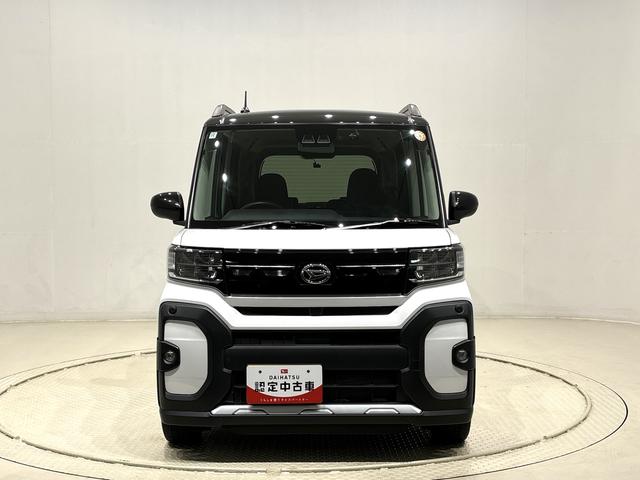 タントファンクロスターボ　ナビゲーション　ドラレコ　ＥＴＣＬＥＤオートライト　パワースライドドアウェルカムオープン機能　電動パーキングブレーキ　運転席助手席シートヒーター　アルミホイール　キーフリーシステム　　オート電動格納式ドアミラー（広島県）の中古車