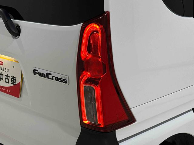 タントファンクロスターボ　ナビゲーション　ドラレコ　ＥＴＣＬＥＤオートライト　パワースライドドアウェルカムオープン機能　電動パーキングブレーキ　運転席助手席シートヒーター　アルミホイール　キーフリーシステム　　オート電動格納式ドアミラー（広島県）の中古車