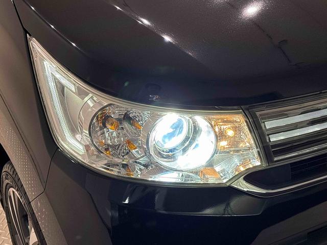 フレアカスタムスタイルＨＴ　カーナビゲーション　ＥＴＣ車載器　キーフリーシステムオートエアコン　プッシュボタンスタート　運転席シートヒーター　オートライト　ターンランプ付き電動格納式ドアミラー　セキュリティーアラーム　アルミホイール（広島県）の中古車