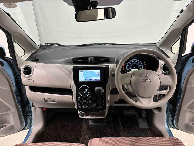 ｅＫワゴンＭ　ｅ−アシスト　ナビ　バックモニター　運転席シートヒーターナビ　バックモニター　運転席シートヒーター　フルホイールキャップ　キーレスエントリー　オートエアコン　アイドリングストップ　ハロゲンヘッドライト（広島県）の中古車