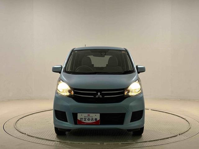 ｅＫワゴンＭ　ｅ−アシスト　ナビ　バックモニター　運転席シートヒーターナビ　バックモニター　運転席シートヒーター　フルホイールキャップ　キーレスエントリー　オートエアコン　アイドリングストップ　ハロゲンヘッドライト（広島県）の中古車