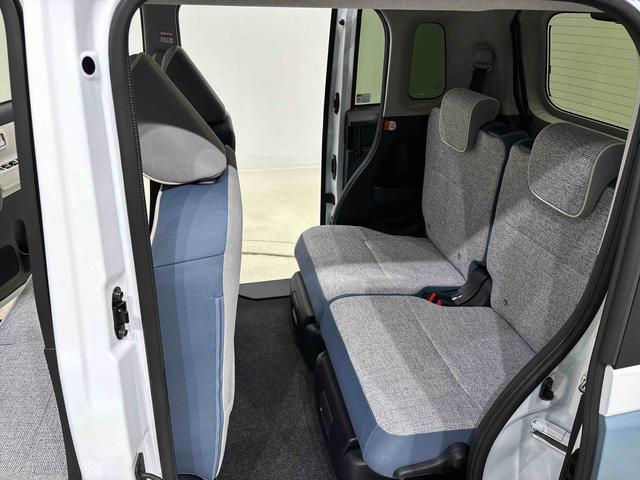 ムーヴキャンバスストライプスＧ　２トーンカラー　バックカメラ付ＬＥＤオートライト・フォグランプ　電動パーキングブレーキ　プッシュボタンスタート　セキュリティアラーム　バックカメラ　両側パワースライドドアウエルカムオープン機能　オート電動格納式ドアミラー（広島県）の中古車