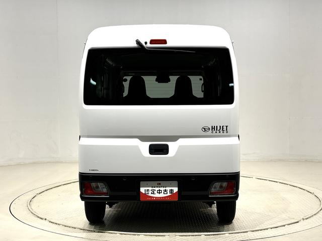 ハイゼットカーゴDXキーレスエントリー マニュアルエアコン 運転席・助手席パワーウインドウ オートライト ハンド式サイドブレーキ ハロゲンヘッドライト アイドリングストップ機能 テンパータイヤ(広島県)の中古車