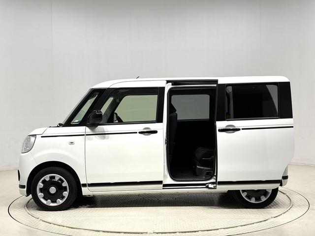 ムーヴキャンバスＧブラックアクセントＶＳ　ＳＡIII　ナビ　ドラレコ　ＥＴＣＬＥＤヘッドランプ・フォグランプ　置き楽ボックス　オートライト　プッシュボタンスタート　セキュリティアラーム　パノラマモニター対応カメラ　両側パワースライドドア（広島県）の中古車