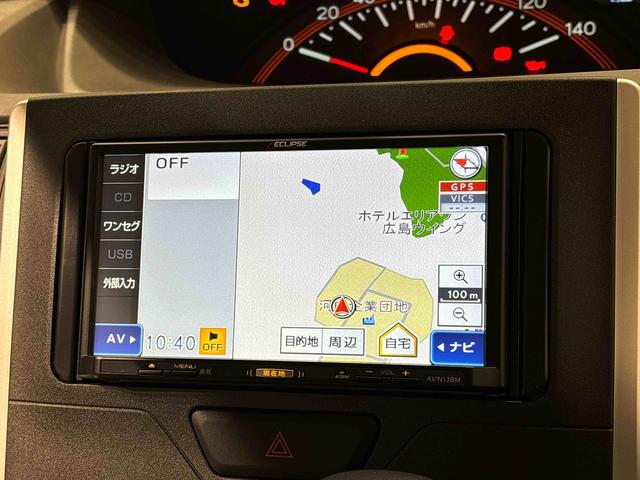 タントＬナビゲーション　ＥＴＣ　ドラレコ　マニュアルエアコン　キーレスエントリー　アイドリングストップ　電動格納式ドアミラー　ヘッドライトレベリング（広島県）の中古車