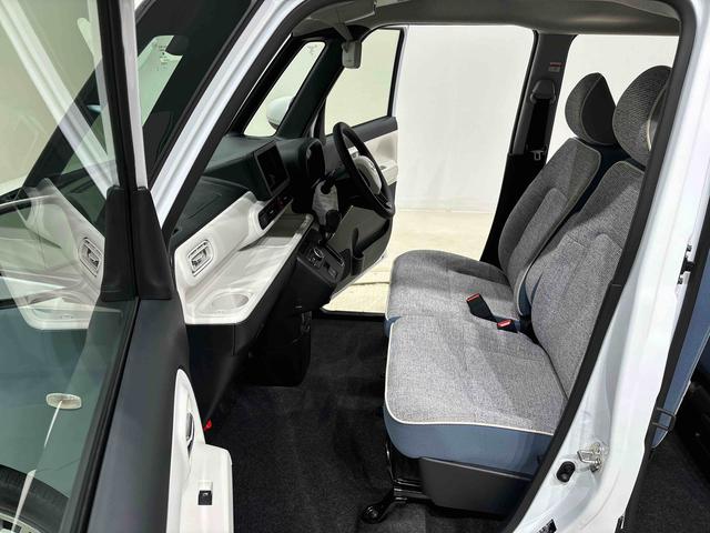 ムーヴキャンバスストライプスGターボ 全車速追従機能付ACC純正ナビ装着用アップグレードパック 運転席・助手席シートヒーター 両側電動スライドドア 電動パーキングブレーキ オートブレーキホールド機能 運転席シートリフター チルトステアリング キーフリーシステム(広島県)の中古車