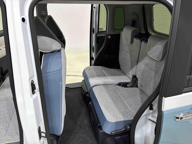 ムーヴキャンバスストライプスGターボ 全車速追従機能付ACC純正ナビ装着用アップグレードパック 運転席・助手席シートヒーター 両側電動スライドドア 電動パーキングブレーキ オートブレーキホールド機能 運転席シートリフター チルトステアリング キーフリーシステム(広島県)の中古車