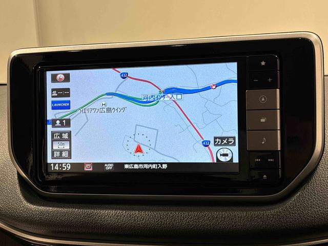 ムーヴカスタム　ＲＳ　ハイパーリミテッドＳＡIIIナビ　パノラマ　ドラレコ　ＥＴＣ　ＬＥＤオートハイビーム・フォグランプ　運転席シートヒーター　アルミホイール　オートライト　プッシュボタンスタート　セキュリティアラーム（広島県）の中古車