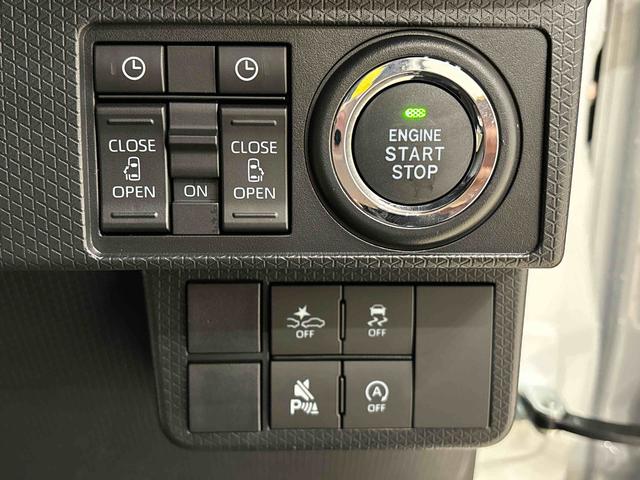 タントカスタムＲＳＬＥＤオートライト　パワースライドドアウェルカムオープン機能　電動パーキングブレーキ　運転席助手席シートヒーター　アルミホイール　キーフリーシステム　　オート電動格納式ドアミラー（広島県）の中古車