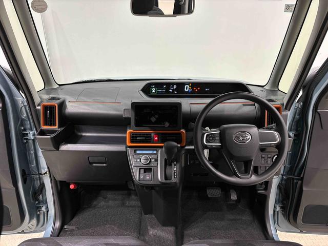 タントファンクロス　未走行車　令和７年式　保証継承ＬＥＤオートライト　パワースライドドアウェルカムオープン機能　電動格納式ドアミラー　助手席ロングスライド　助手席イージークローザー　　セキュリティアラーム　キーフリーシステム（広島県）の中古車