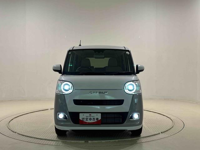 ムーヴキャンバスストライプスＧ　令和７年式　保証継承　未走行車保証継承・ＬＥＤオートライト・フォグランプ　電動パーキングブレーキ　プッシュボタンスタート　セキュリティアラーム　バックカメラ　両側パワースライドドアウエルカムオープン機能　オート電動格納式ドアミラー（広島県）の中古車