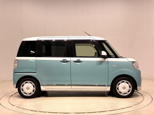 ムーヴキャンバスＸリミテッドメイクアップ　ＳＡIIナビゲーション　ＥＴＣ　ドラレコ　ハロゲンライト　ＬＥＤフォグランプ　置き楽ボックス　オートライト　プッシュボタンスタート　セキュリティアラーム　　両側パワースライドドア（広島県）の中古車