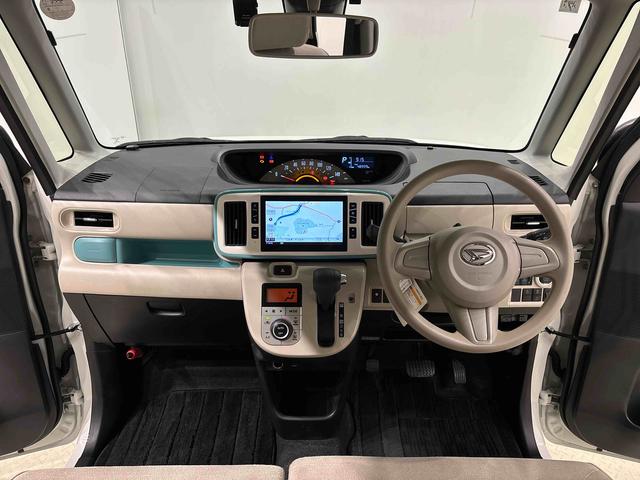 ムーヴキャンバスＸリミテッドメイクアップ　ＳＡIIナビゲーション　ＥＴＣ　ドラレコ　ハロゲンライト　ＬＥＤフォグランプ　置き楽ボックス　オートライト　プッシュボタンスタート　セキュリティアラーム　　両側パワースライドドア（広島県）の中古車