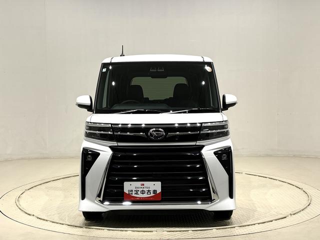 タントカスタムＲＳＬＥＤオートライト　パワースライドドアウェルカムオープン機能　電動パーキングブレーキ　運転席助手席シートヒーター　アルミホイール　キーフリーシステム　　オート電動格納式ドアミラー（広島県）の中古車