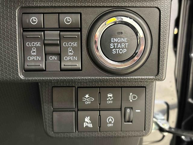 タントファンクロス　バックモニター　後席両側パワースライドドアＬＥＤヘッドライト・フォグランプ　電動パーキングブレーキ　運転席・助手席シートヒーター　サイドエアバッグ　オートライト　オートエアコン　キーフリーシステム　純正１４インチアルミホイール（広島県）の中古車