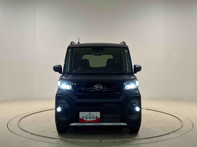 タントファンクロス　バックモニター　後席両側パワースライドドアＬＥＤヘッドライト・フォグランプ　電動パーキングブレーキ　運転席・助手席シートヒーター　サイドエアバッグ　オートライト　オートエアコン　キーフリーシステム　純正１４インチアルミホイール（広島県）の中古車