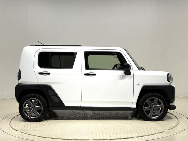 タフトＧターボ　ダーククロムベンチャー　バックモニター　キーフリーＬＥＤヘッドライト・フォグランプ　サイドエアバッグ　運転席・助手席シートヒーター　電動パーキングブレーキ　オートエアコン　オートライト　スカイフィールトップ　セキュリティーアラーム機能（広島県）の中古車