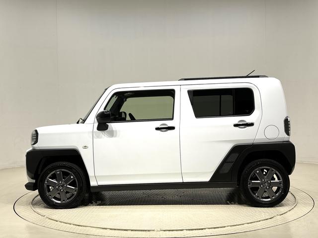 タフトＧターボ　ダーククロムベンチャー　バックモニター　キーフリーＬＥＤヘッドライト・フォグランプ　サイドエアバッグ　運転席・助手席シートヒーター　電動パーキングブレーキ　オートエアコン　オートライト　スカイフィールトップ　セキュリティーアラーム機能（広島県）の中古車