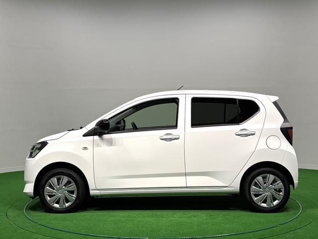 ミライースX SAIII 4WD キーレスエントリー コーナーセンサーLEDヘッドランプ セキュリティアラーム 14インチフルホイールキャップ 電動格納式ドアミラー ショツピングフック マニュアルエアコン オートハイビーム 衝突回避支援ブレーキ 衝突警報機能(広島県)の中古車