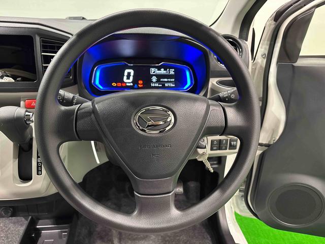 ミライースX SAIII 4WD キーレスエントリー コーナーセンサーLEDヘッドランプ セキュリティアラーム 14インチフルホイールキャップ 電動格納式ドアミラー ショツピングフック マニュアルエアコン オートハイビーム 衝突回避支援ブレーキ 衝突警報機能(広島県)の中古車