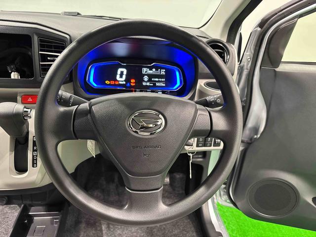 ミライースX SAIII バックカメラ 電動格納式ドアミラーLEDヘッドランプ セキュリティアラーム コーナーセンサー 14インチフルホイールキャップ キーレスエントリー アイドリングストップ オートライト マニュアルエアコン(広島県)の中古車