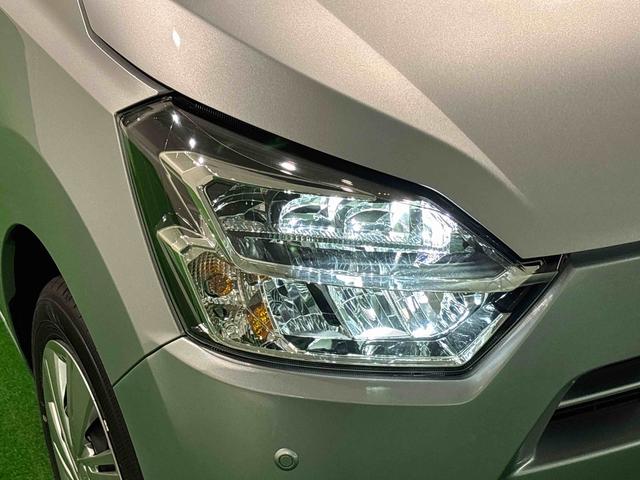 ミライースX SAIII バックカメラ 電動格納式ドアミラーLEDヘッドランプ セキュリティアラーム コーナーセンサー 14インチフルホイールキャップ キーレスエントリー アイドリングストップ オートライト マニュアルエアコン(広島県)の中古車