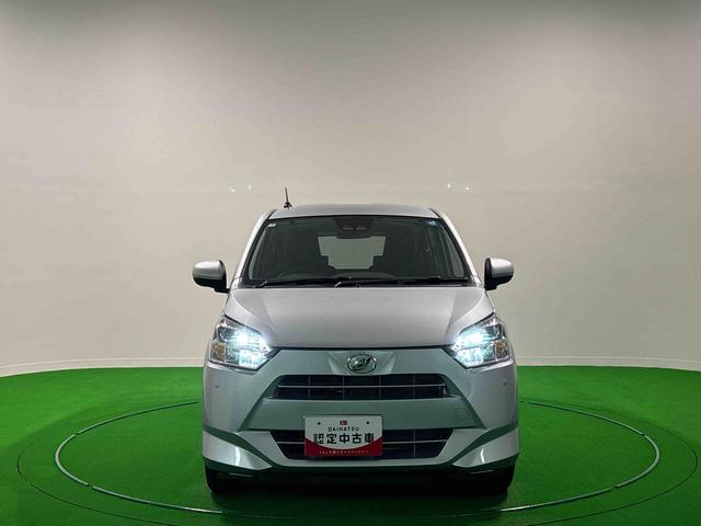ミライースX SAIIILEDヘッドランプ セキュリティアラーム コーナーセンサー 14インチフルホイールキャップ キーレスエントリー 電動格納式ドアミラー(広島県)の中古車