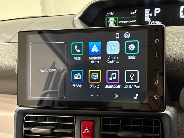 タントＸ　９インチディスプレイオーディオ　バックカメラＬＥＤオートライト　パワースライドドアウェルカムオープン機能　電動格納式ドアミラー　助手席ロングスライド　助手席イージークローザー　　セキュリティアラーム　キーフリーシステム（広島県）の中古車