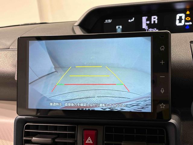 タントＸ　９インチディスプレイオーディオ　バックカメラＬＥＤオートライト　パワースライドドアウェルカムオープン機能　電動格納式ドアミラー　助手席ロングスライド　助手席イージークローザー　　セキュリティアラーム　キーフリーシステム（広島県）の中古車