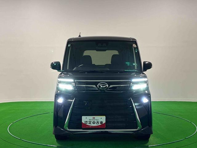 タントカスタムＲＳ　令和７年式　ターボＬＥＤオートライト　パワースライドドアウェルカムオープン機能　電動パーキングブレーキ　運転席助手席シートヒーター　アルミホイール　キーフリーシステム　　オート電動格納式ドアミラー（広島県）の中古車