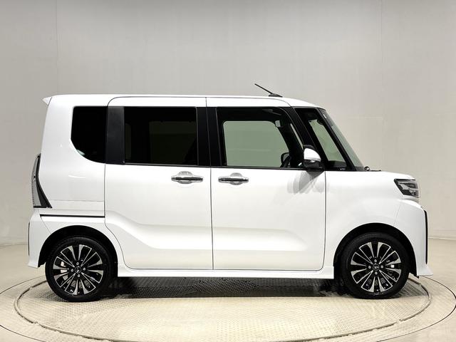 タントカスタムＲＳ　プッシュボタンスタート　バックカメラＬＥＤオートライト　パワースライドドアウェルカムオープン機能　電動パーキングブレーキ　運転席助手席シートヒーター　アルミホイール　キーフリーシステム　　オート電動格納式ドアミラー　ステアリングスイッチ（広島県）の中古車