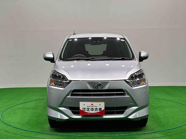 ミライースX SAIIILEDヘッドランプ セキュリティアラーム コーナーセンサー 14インチフルホイールキャップ キーレスエントリー 電動格納式ドアミラー ショツピングフック マニュアルエアコン(広島県)の中古車